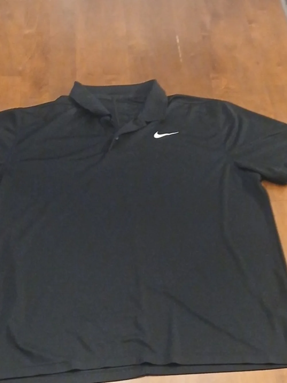 Nike Men’s Black Dri-FIT Polo Shirt